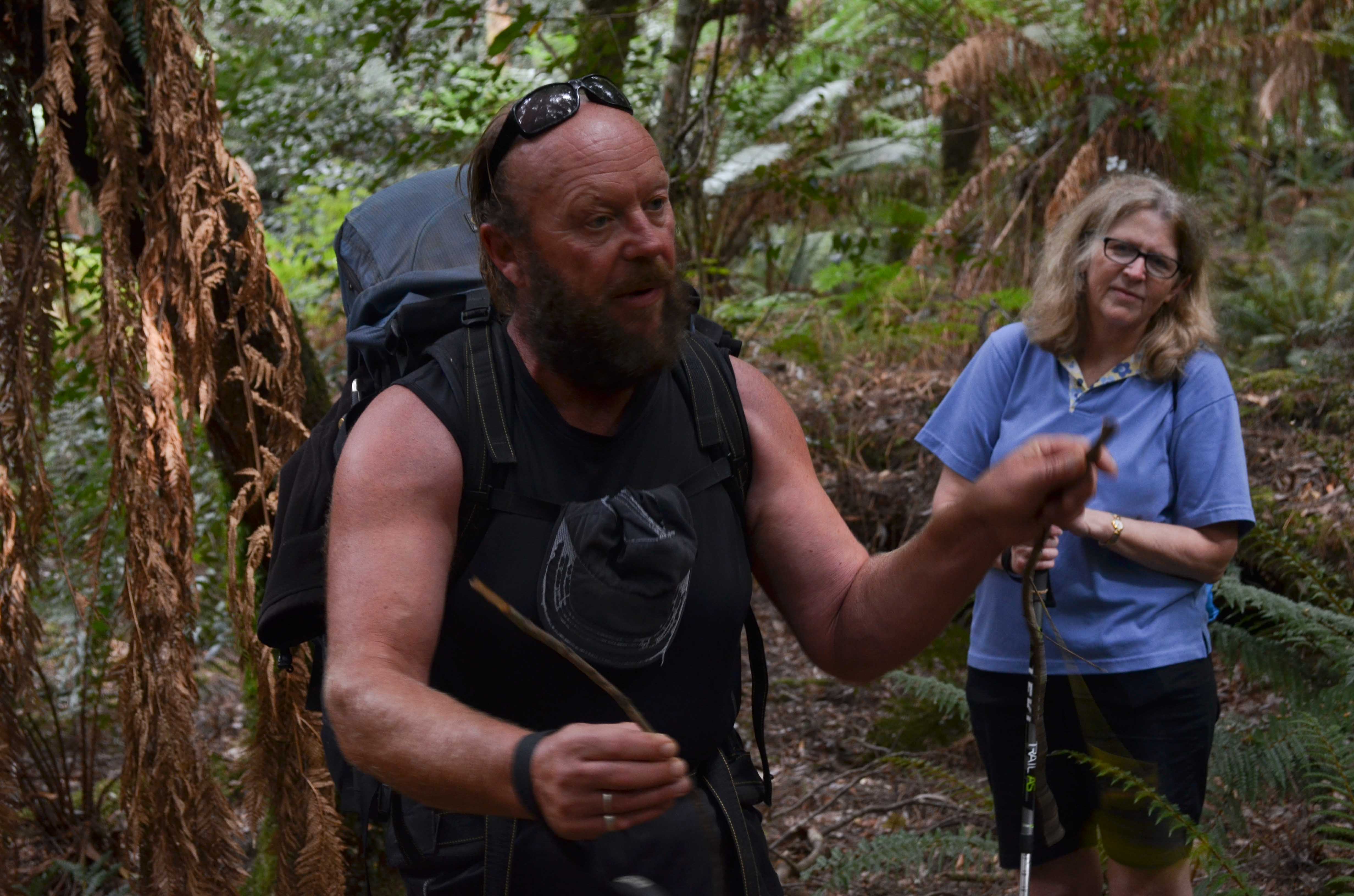 Tarkine Trails guide Trevor Beltz